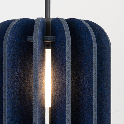 Sollux Lighting Hanglamp MULA 27 marine - 27x27x165cm