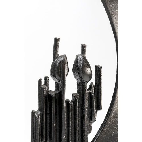 Kare Design Woonaccessoires Circle Watch XL 68cm zwart - vtwonen shop