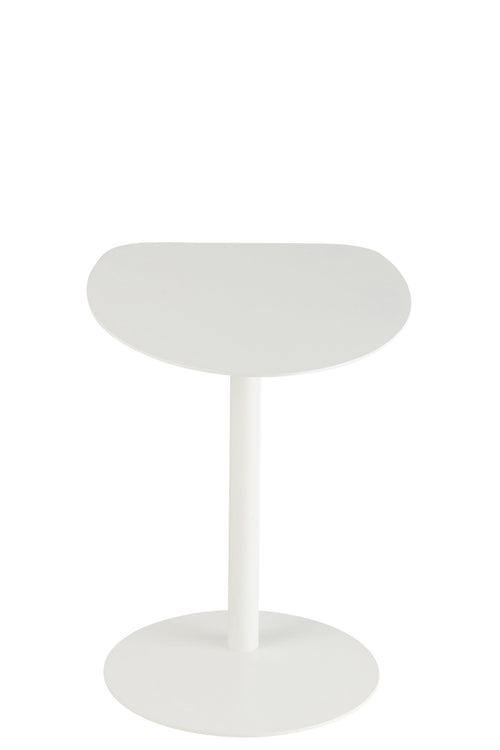 J-Line bijzettafel Ice - metaal - wit