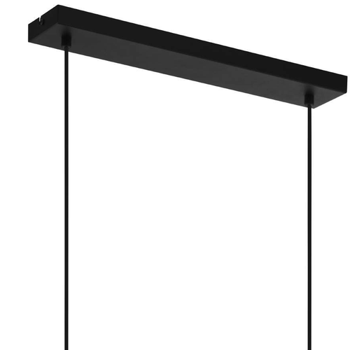 EGLO hanglamp Blackcrown 1 - e27 - 100 cm - zwart/bruin - vtwonen shop