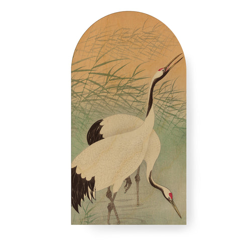 Art for the Home Canvas - Kraanvogels in de Ochtend - 100x54cm