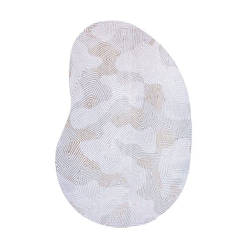 Ecorugs vloerkleed Oyster White - grijs - 170x235cm