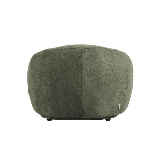 HOME DELUXE fauteuil CASARA geweven stof donkergroen - 99 x 72 x 104 cm - vtwonen shop