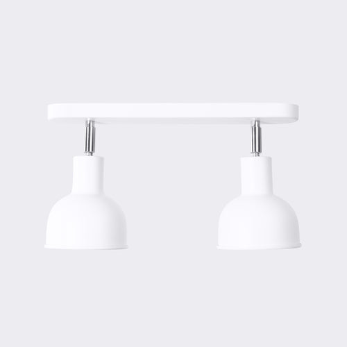 Sollux Lighting Plafondlamp ELBA 2 wit - 47x24x18,5cm
