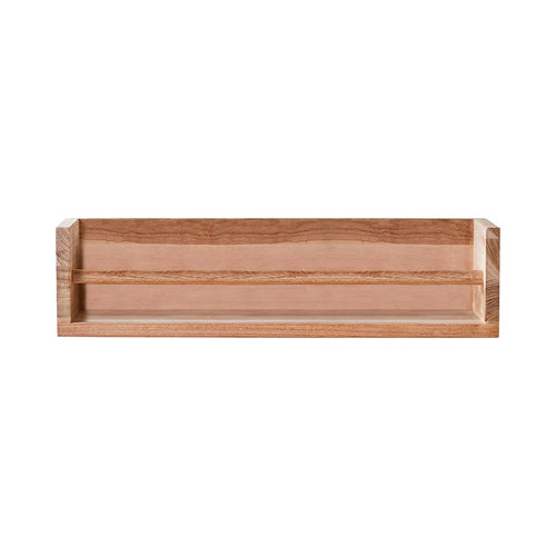 Tikamoon Badkamerwandrek van massief teakhout 60 cm - Naturel