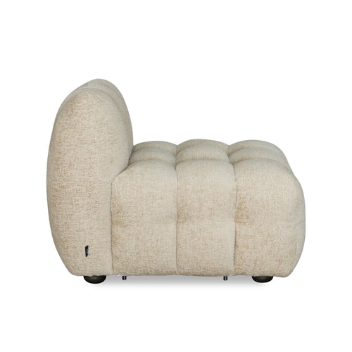 DÉJA Living Fauteuil Cillán - Beige Stof - 95x105x74cm