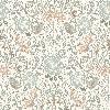 ESTAhome behang bloemen en vogels in art nouveau stijl wit 53 cm x 10.05 m 139294