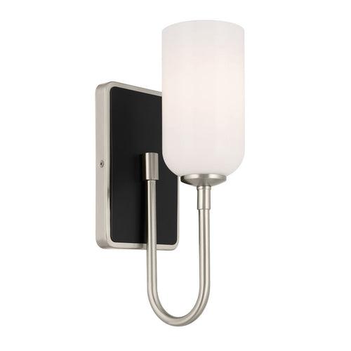 Wandleuchte Modern Gebürstetes Nickel, Schwarz 3000K IP44 1x G9