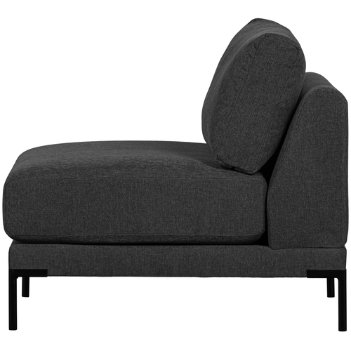 vtwonen loveseat bank element Couple - Polyester - Donkergrijs - 89x100x100 - vtwonen shop