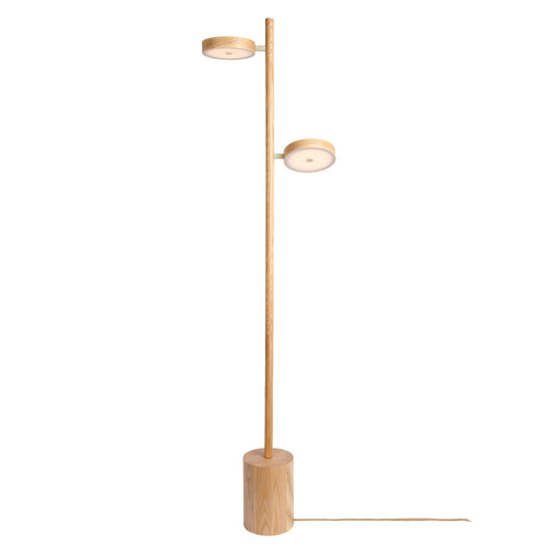 GOOD&MOJO vloerlamp Okinawa - naturel - Ø40cm