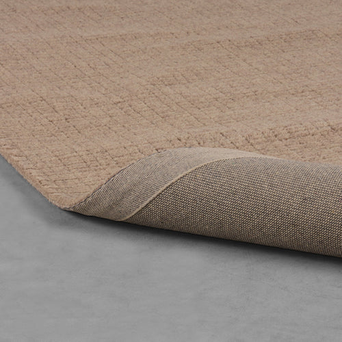 LABEL51 Vloerkleed Wolly - Taupe Wol - 230x160x1cm - vtwonen shop