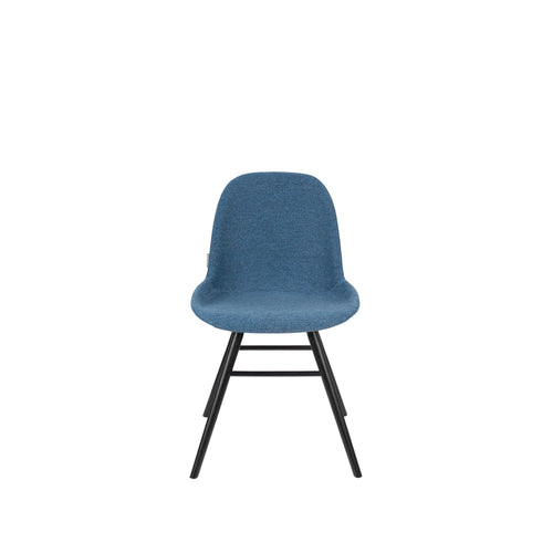 Zuiver Albert Kuip Soft Eetkamerstoelen Blauw - Set van 2 - vtwonen shop