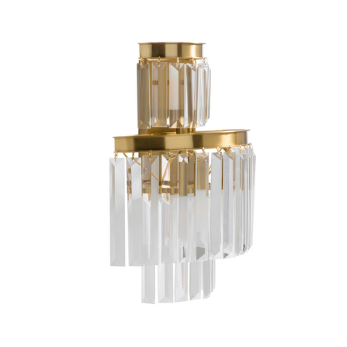 Signature - FULGURANT Wandlamp - Goudkleurig - 35x35x42 cm