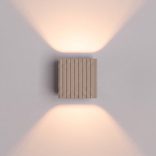 Sollux Lighting Wandlamp RIFF taupe G9 - 10x12x10cm