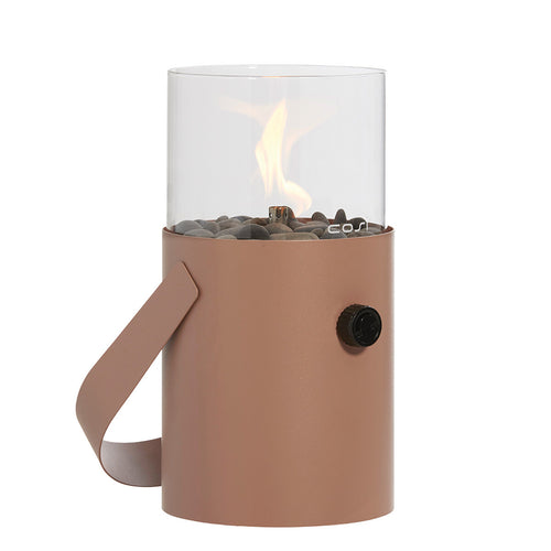 Cosi Fires gaslantaarn Cosiscoop Ø16x30 cm - soft terra