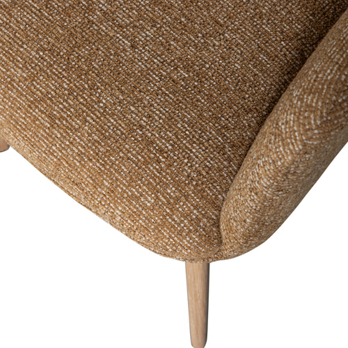 WOOOD eetkamerstoelen houten naturel poot Murat - Geel - Set van 2 - vtwonen shop