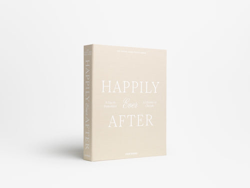 Printworks Fotoalbum Bruiloft - Happily Ever After - Beige - vtwonen shop