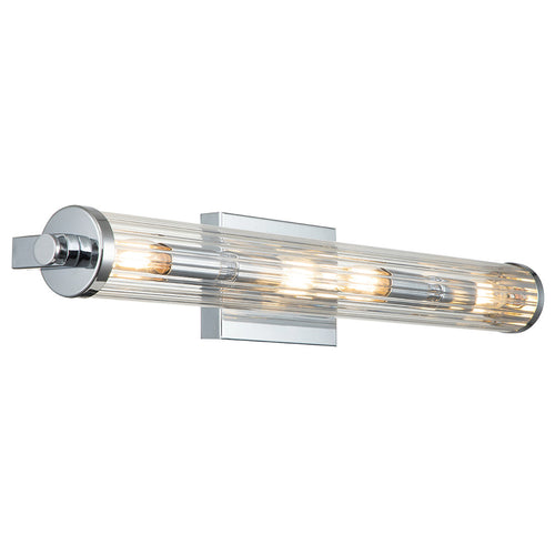 Elstead Kichler Azores Badkamer Wandlamp Gepolijst Chroom, IP44