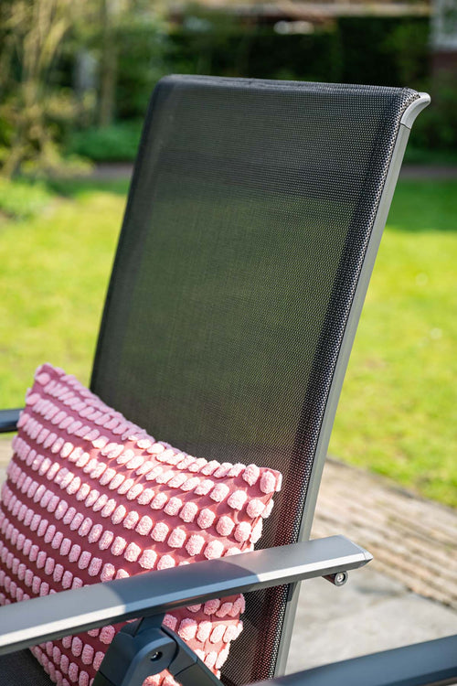 Garden Impressions Gala tuinstoelen set van 4 verstelbaar