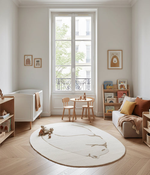 AFK Living vloerkleed Orso - reliëfeffect - beige - 160 x 230 cm