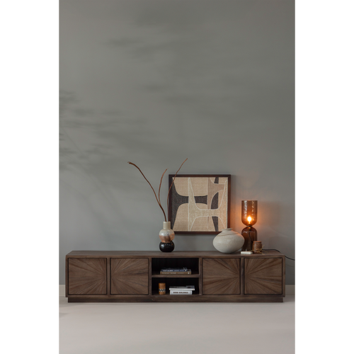 WOOOD organic sidetable/ bureau Sun - Recycled Teak - Bruin - 45x200x44