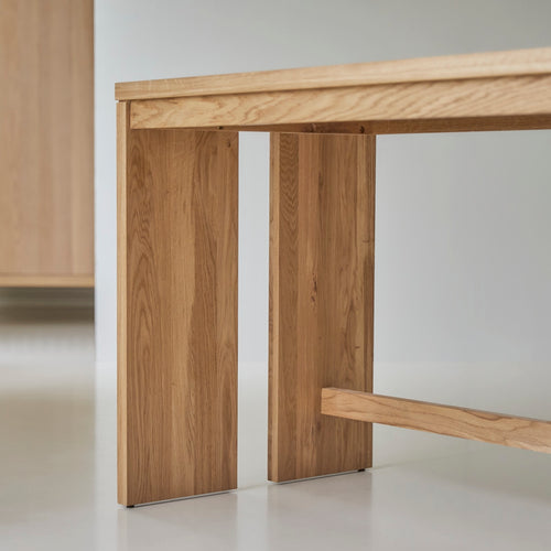 Tikamoon Massief eiken kinderbureau 160 cm - Naturel - vtwonen shop