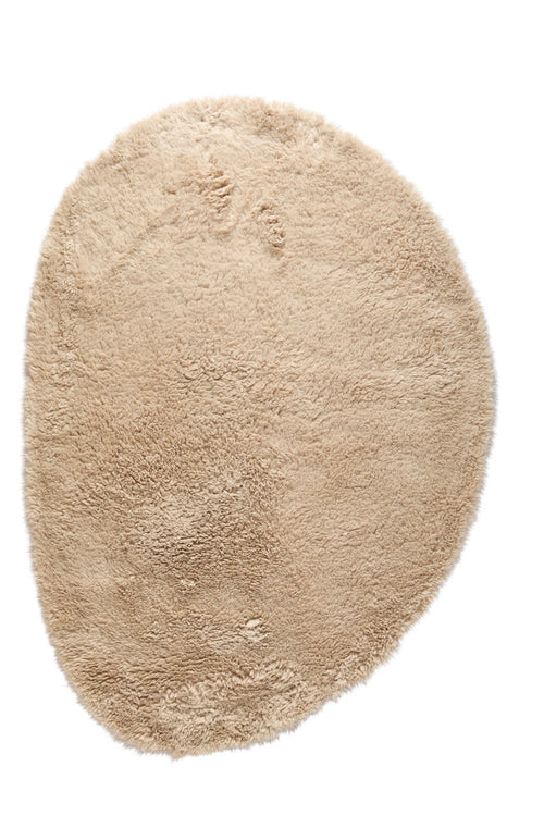 Mrcarpet Organisch Hoogpolig vloerkleed Bruin/taupe Nesto 240 x 340cm - vtwonen shop