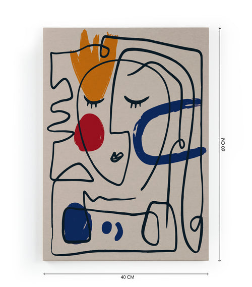 Canvas 60x40 Afdruk Picasso - vtwonen shop