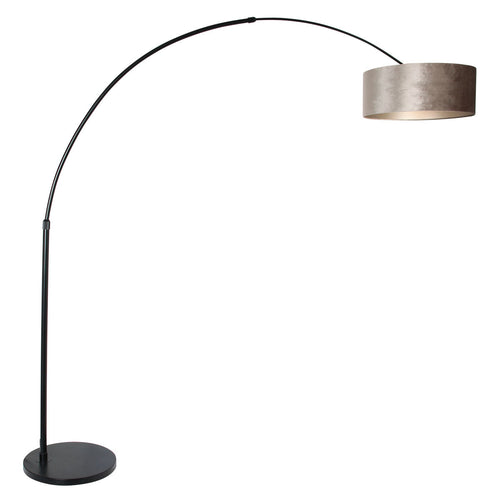 Steinhauer vloerlamp Sparkled - 1 lichts - 190x 230 cm - zwart zilver - vtwonen shop