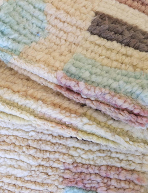 AFK Living vloerkleed Berber - handgemaakt - Wol - 97 x 152 cm - vtwonen shop