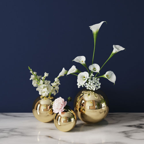 Kare Design Vaas Goldy 11cm goud