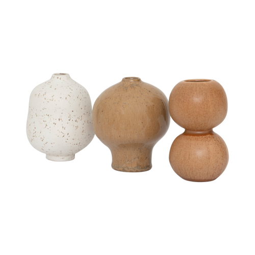 Urban Nature Culture vaas mini s Suzu, set of 3 - natural