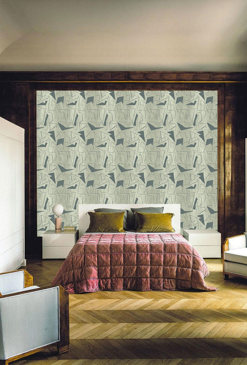 Catchii Behang Graphics Laurel green