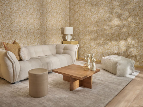 Masureel behang bloemen geel - 53 cm x 10.05 m - 630981 - vtwonen shop