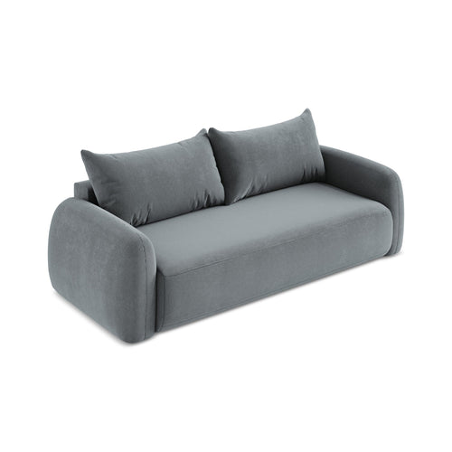 LaMiaSofa 3-zits slaapbank Amalfi - textuurstof - jeans - 250x112x90