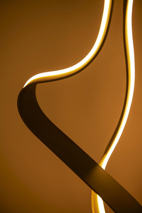 Lucide tafellamp LAMBADA - Geïntegreerde LED - Champagne kleur