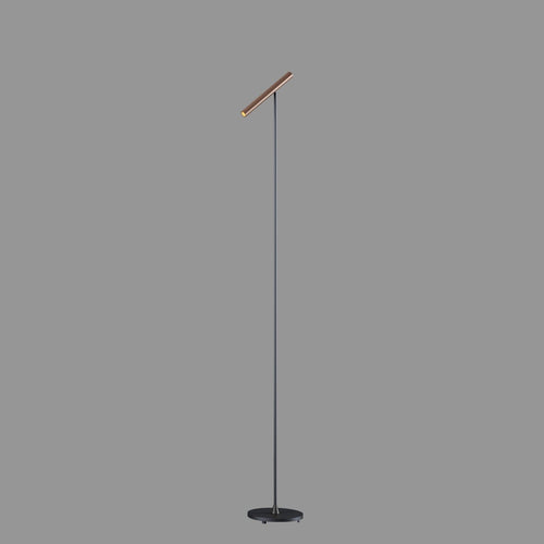 Artdelight vloerlamp Kansas - 1 lichts - 25  x 140   cm - zwart brons - vtwonen shop