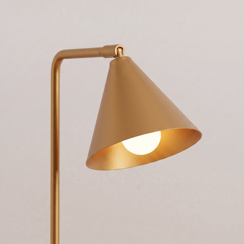 Sollux Lighting Tafellamp NOX goud - 18x18x35cm