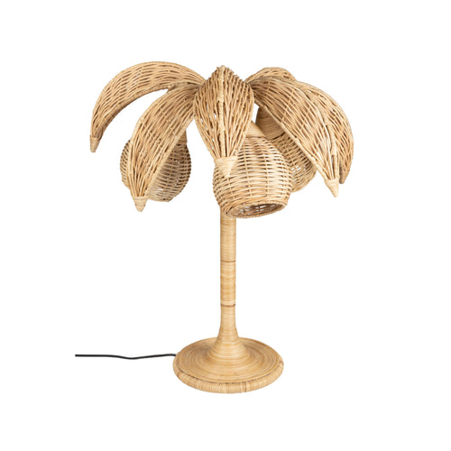 Dutchbone Palmtree Tafellamp Bruin