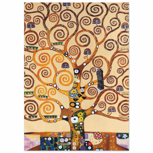 Artfulprints  Gustav Klimt - Tree of life   poster A4 21x29.7 cm - vtwonen shop