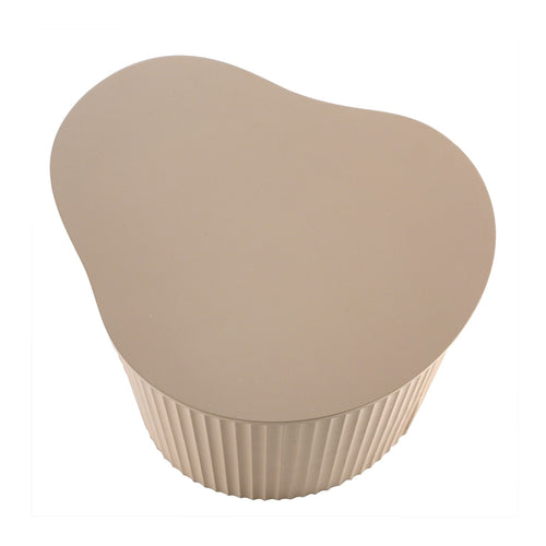 Calicosy - Bijzettafel PAZ - Beige 47x37x47,5 cm