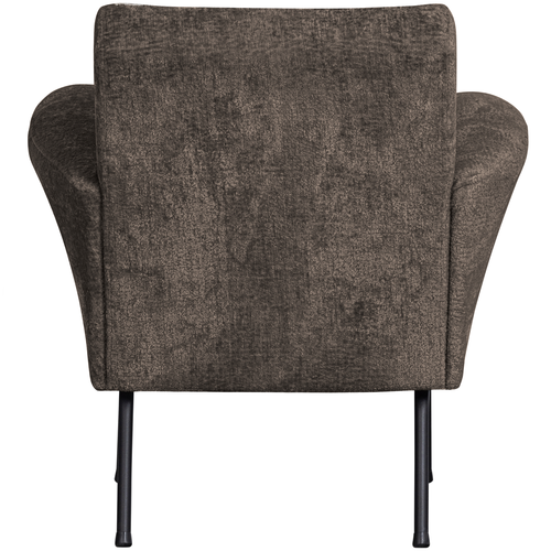 BePureHome fauteuil Muse - Polyester - Grijs/Bruin - 77x73x70 - vtwonen shop