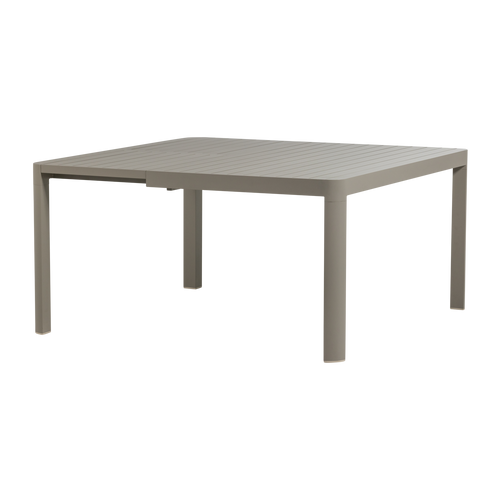 WOOOD tuintafel uitschuifbaar Ovara - Aluminium - Zand - 76x150x150