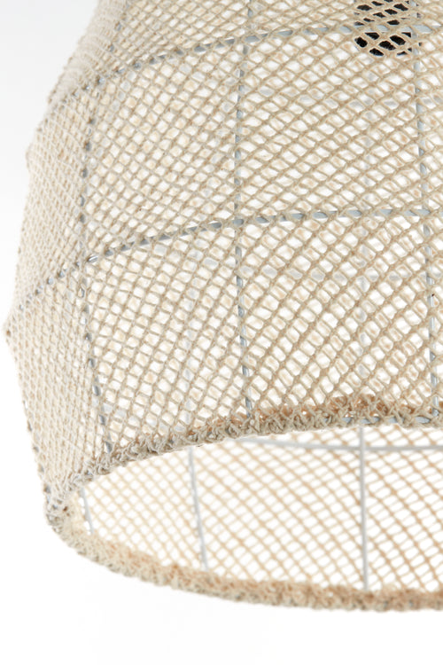 Light & Living hanglamp MAKASSAR - Ø42x42cm - wit