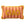 CIAO - kussenhoes 30x50 cm - gestreept - 100% katoen - Melon - roze, oranje