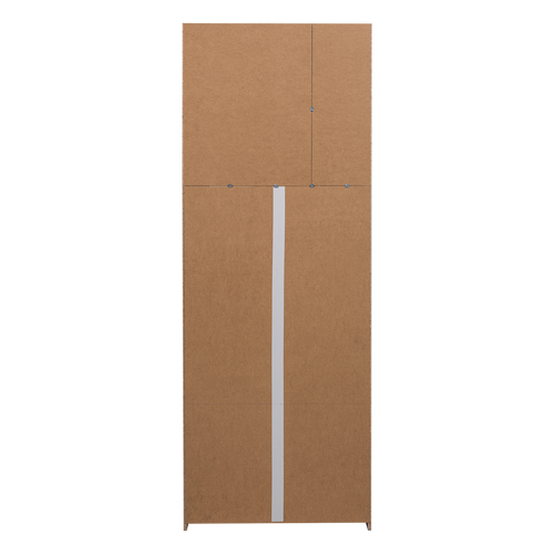 WOOOD opbergkast 80 cm Build - Walnoot Fineer - Bruin - 215x80x41