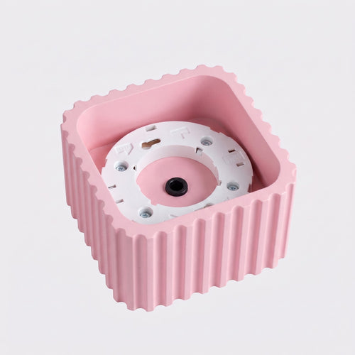 Sollux Lighting Plafondlamp RIFF 1 roze Gx53 - 10x10x6cm
