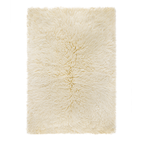 GIVE A PON wollen vloerkleed Plaka - 160 x 230 cm - wit