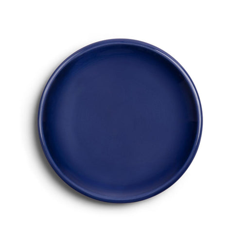 Royal Boch Solids bord - donkerblauw - Ø16cm - set van 6