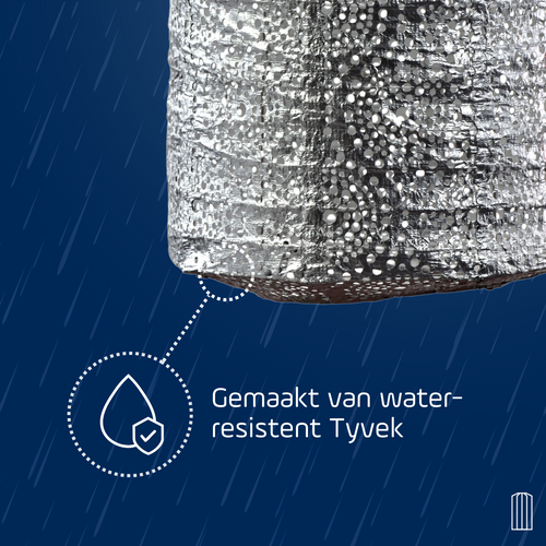 Lumiz solar lampion - occult cylinder - 18 cm - zilver - vtwonen shop